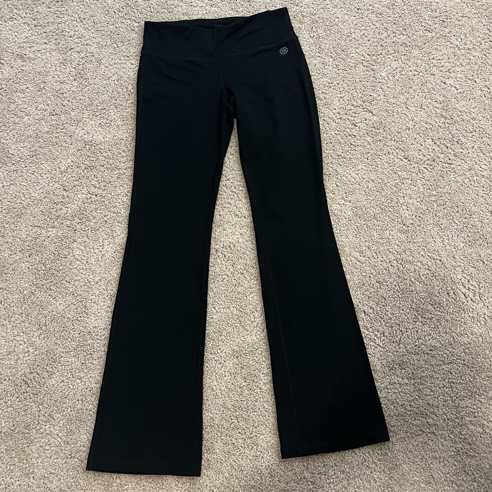 Cabi Black Bootcut Athletic Yoga Pants Size Small